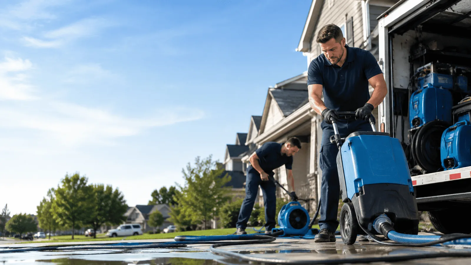 Odor Removal being performed in Islandia, NY